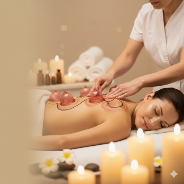 Masaje Descontracturante con Ventosas